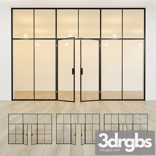 Glass partition. door. 41