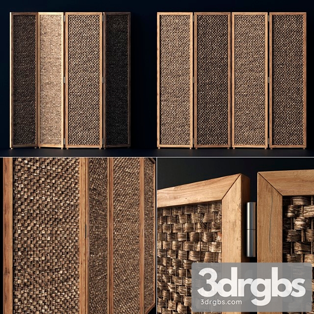 Wood Screen Decor N1 Dereviannaia Shirma