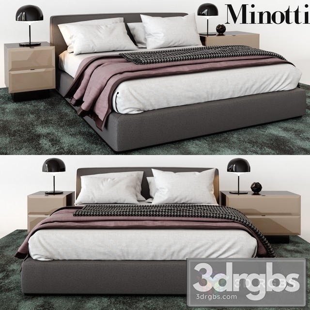 Minotti Towell  Bed