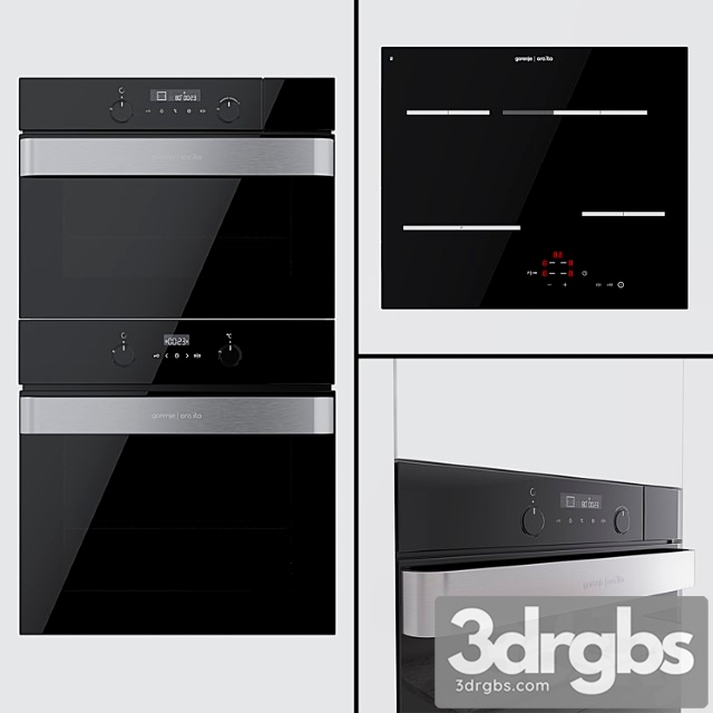 Gorenje - oven bo617orab, compact oven bcs547orab and hob ect693orab 2