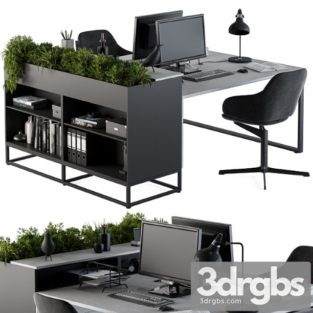 Office furniture - employee set 15 2