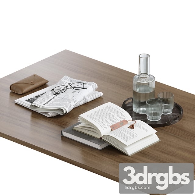 Coffee Table Decor Set 002