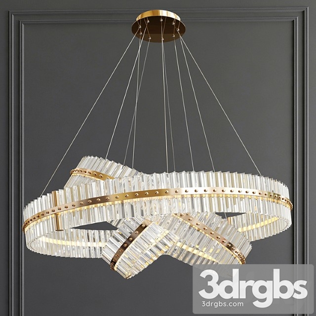 Decorative Ring Glass Chandelier