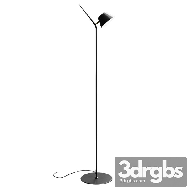 Floor Lamp Mosti Black