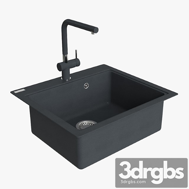 Franke maris sink mrg 610 58 fragranite onyx