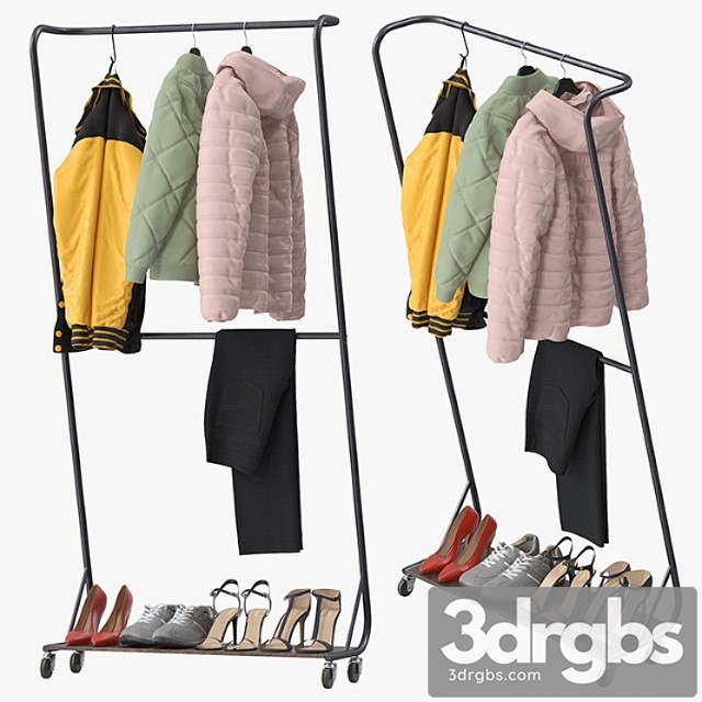 Billie clothing rack