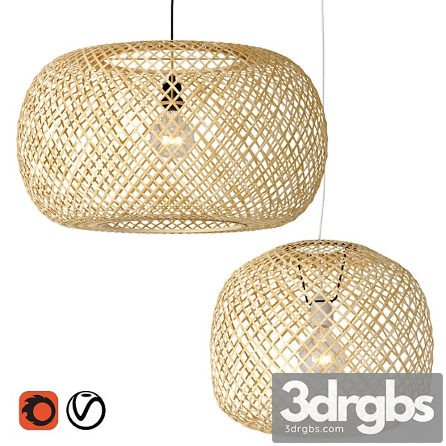 Bamboo chandelier la redoute ezia