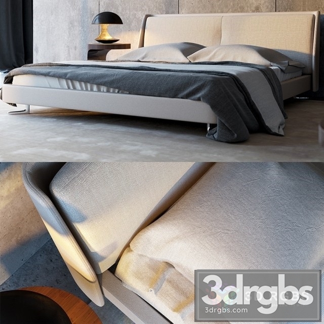 Minotti Spencer Bed