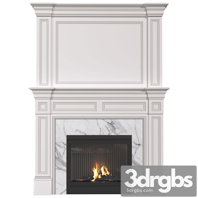 Art Deco Style Fireplace Fireplace Modern Сlassic Fireplace