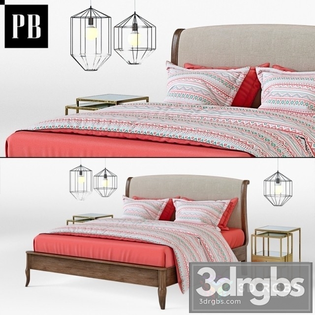 Pottery Barn Calistoga Bed