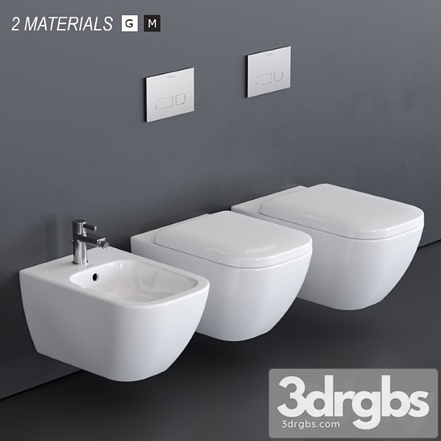 Duravit Happy D2 Wall Hung Wc