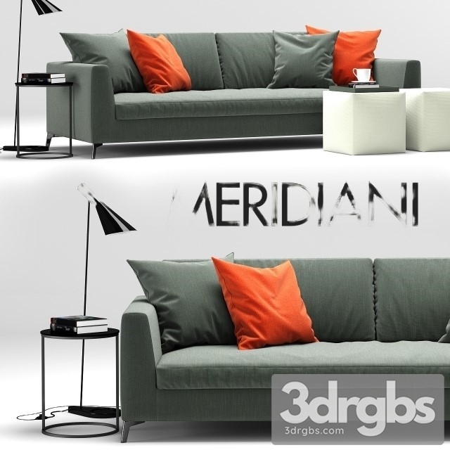 Meridiani Louis Up Sofa 01