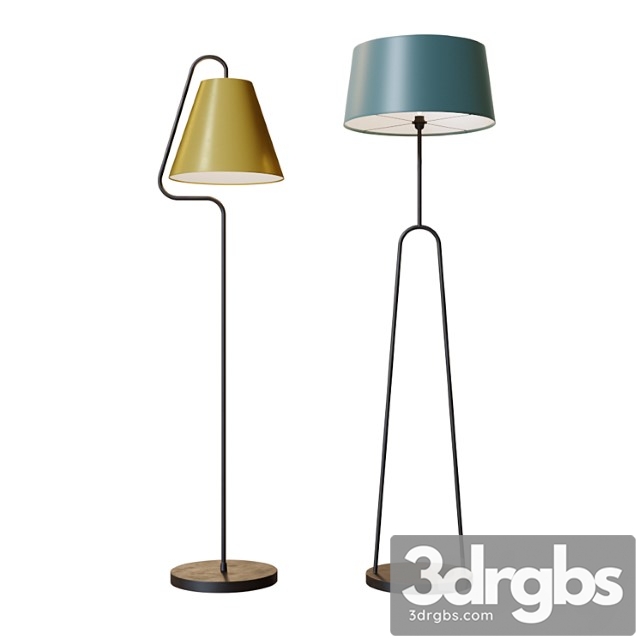 Coupole & alfa floor lamp