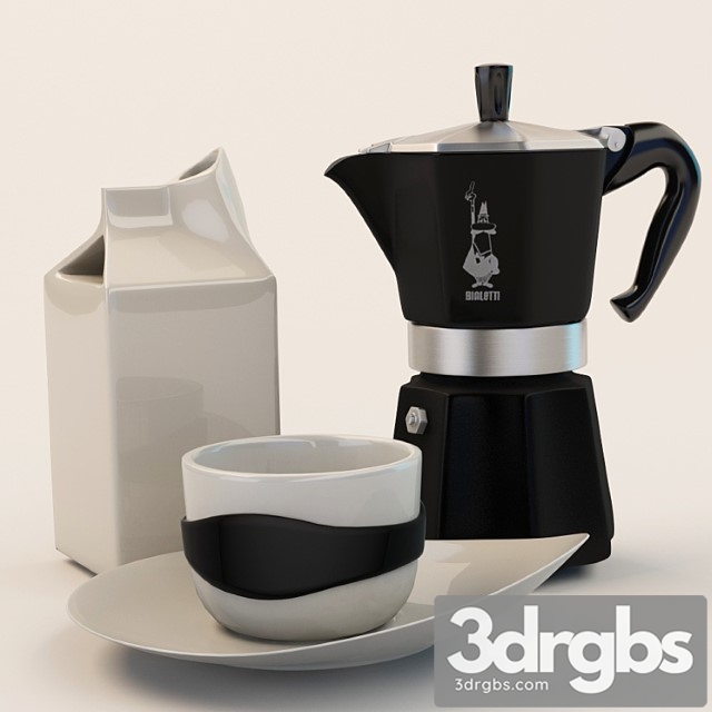 Gieisiernaya Coffee Maker Milk Jug and Cup 1