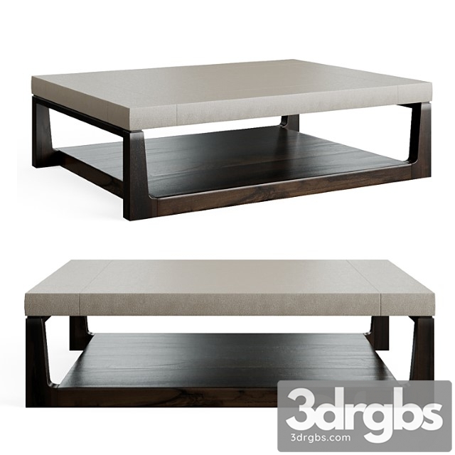 Mojave coffee table from the american factory holly hunt