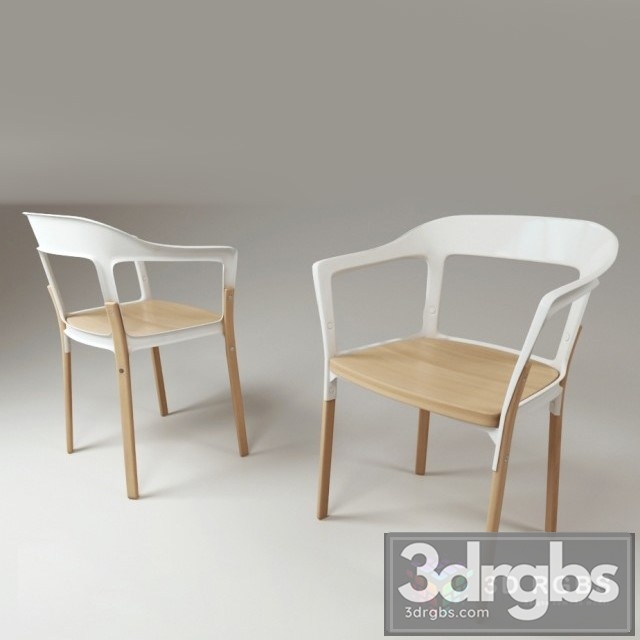 Steelwood Chair Magis White