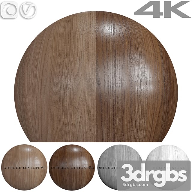 Materials Wood Seamless texture - walnut 2
