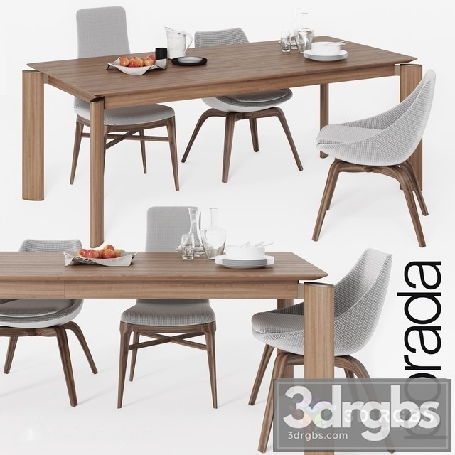 Porada Table and Chair