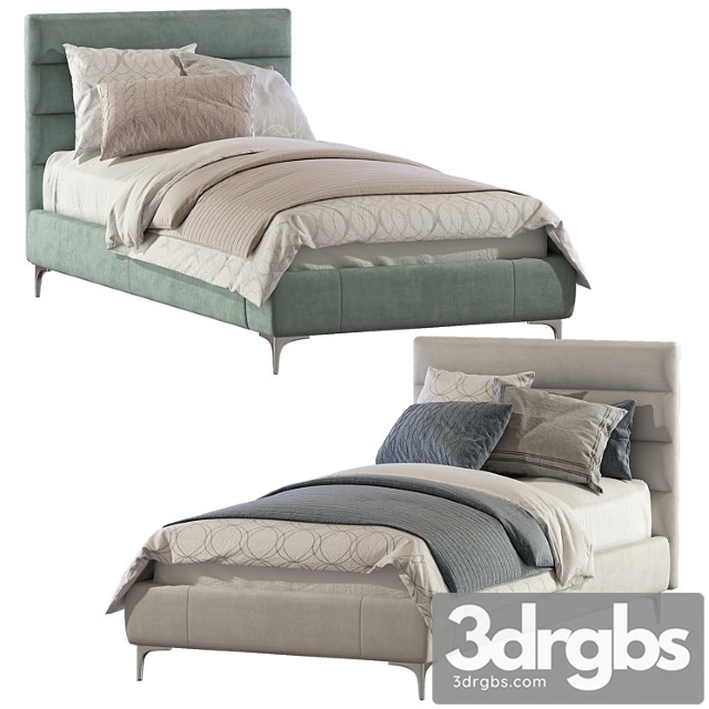 Bed Pfeiffer Upholstered Bed 2