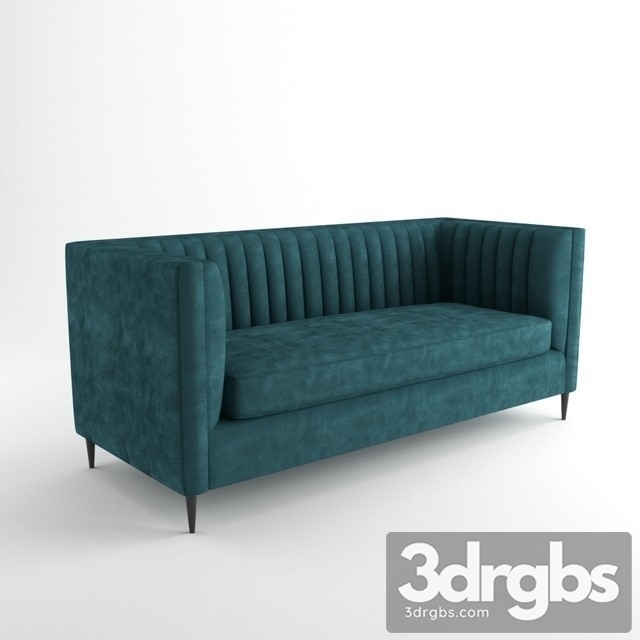 Blue Chesterfiled Sofa