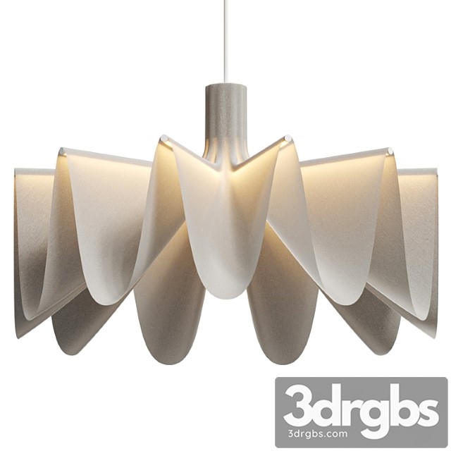 Artemide veil coated pendant lamp