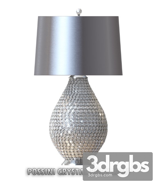 Possini Crystal Lamp