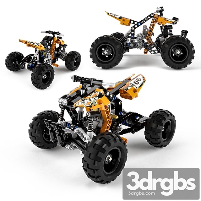 Toy Lego Technic quad Bike