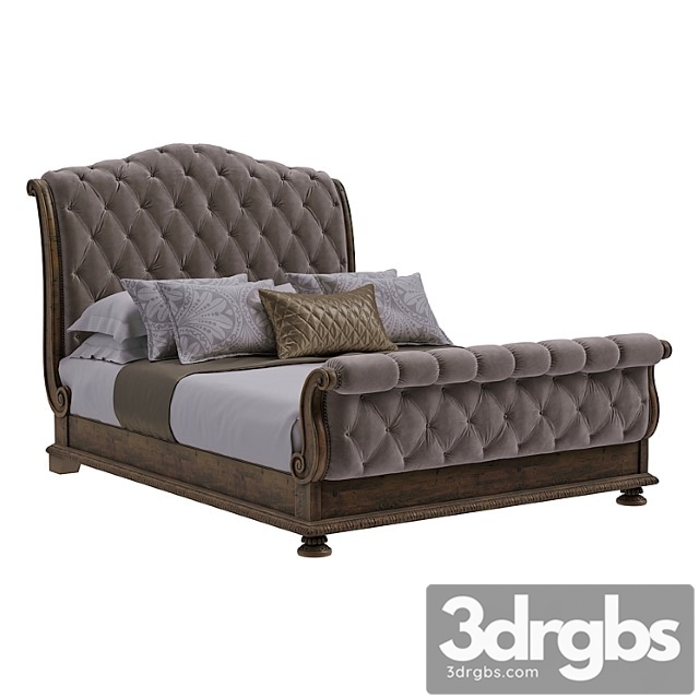 Hooker furniture bedroom rhapsody king tufted bed 2