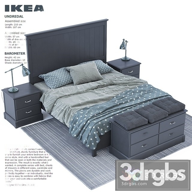 Ikea Undredal Bed