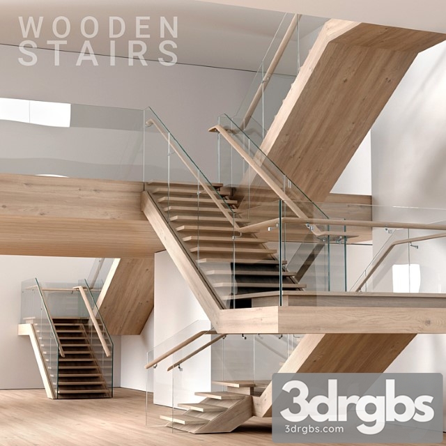 Wooden stairs 3