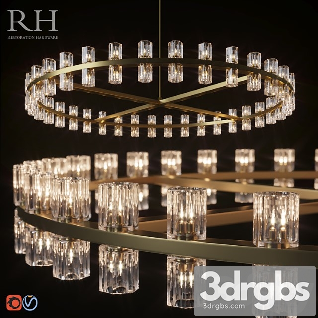 Rh Arcachon Round Chandelier 60