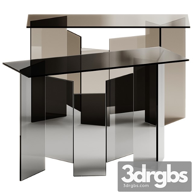 Tonelli Design Metropolis Rectangular Console Table