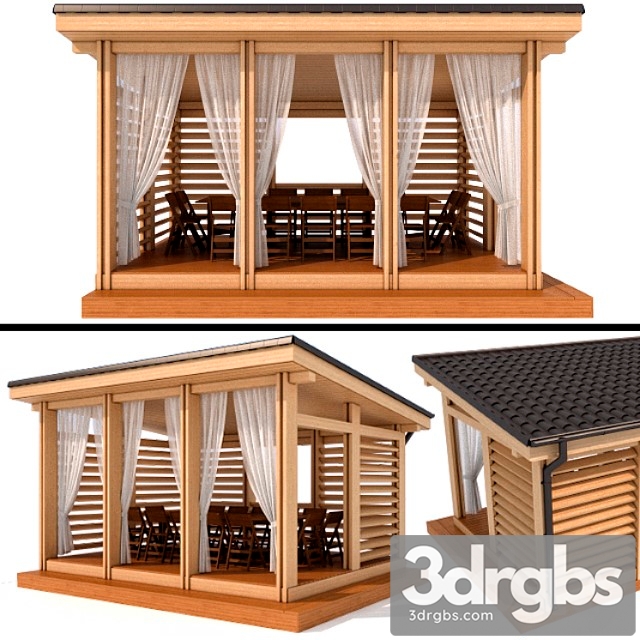 Gazebo In Modern Style 2