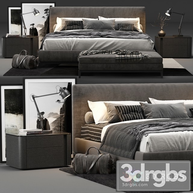 Minotti Andersen Bed 02