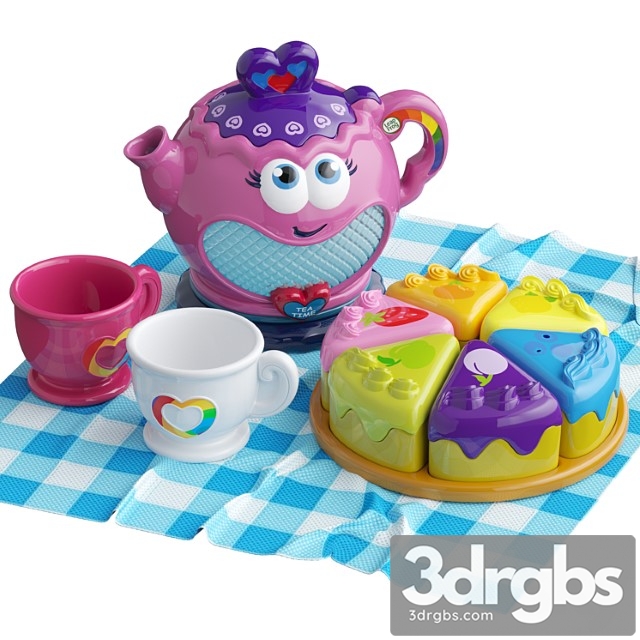 Toy Leapfrog Tea Set