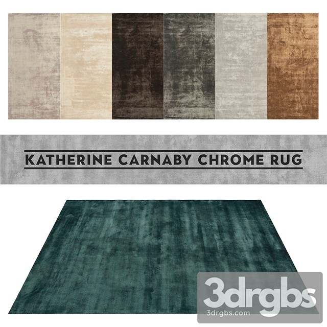 Katherine Carnaby Chrome Rug