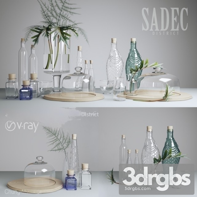 Sadec District Glass Ware