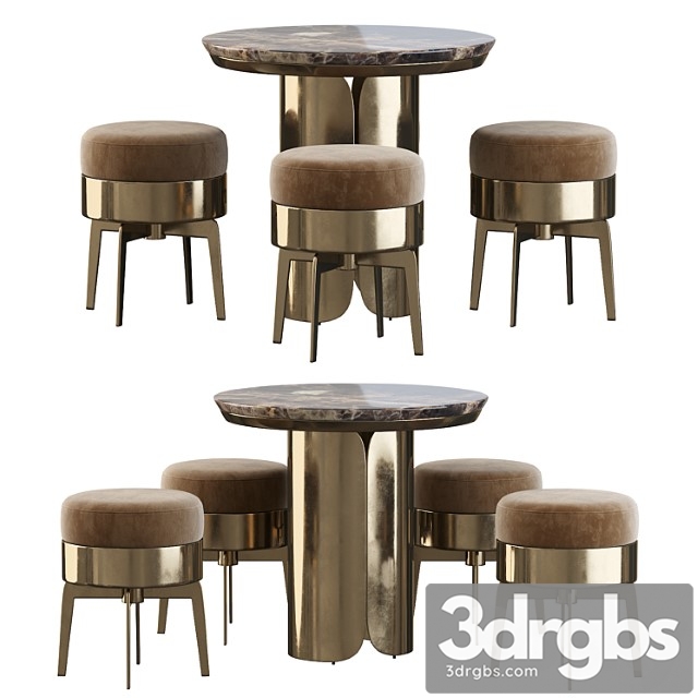 Gabriel Coffe Table And Feel Good Pouf