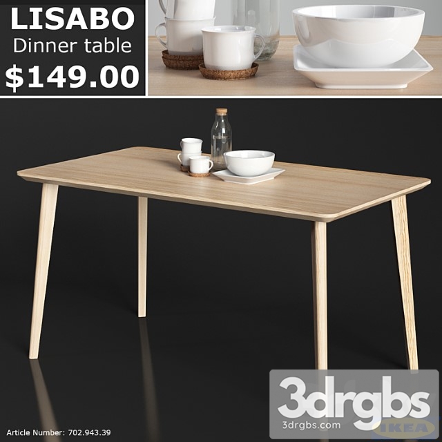 Ikea Lisabo Dinner Table