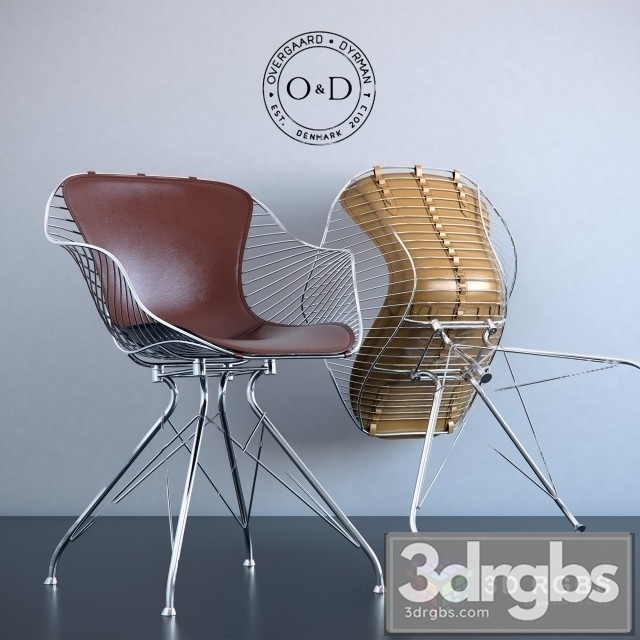 Overgaard Dyrman Wire Dining Chair