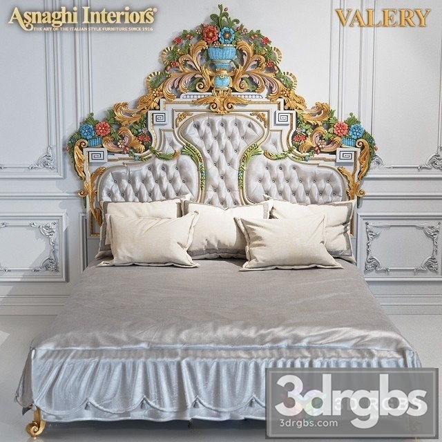 Asnaghi Bed Valery