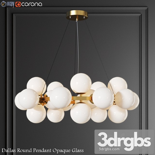 Dallas maytoni round pendant lamp