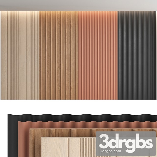 Wood panels Set3