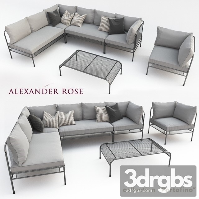 Alexandr Rose  Outdoor Furniture Pfortofino Nabor