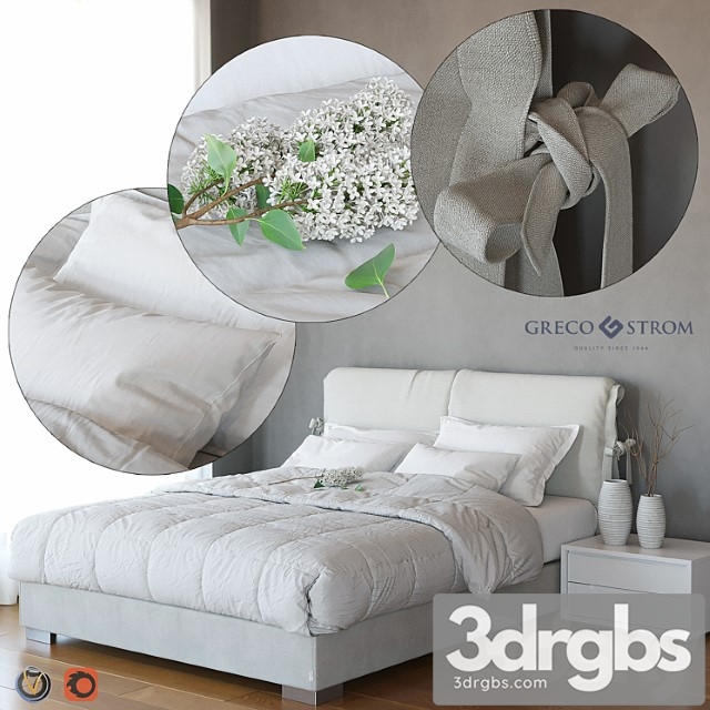 Pillow bed by greco strom 2