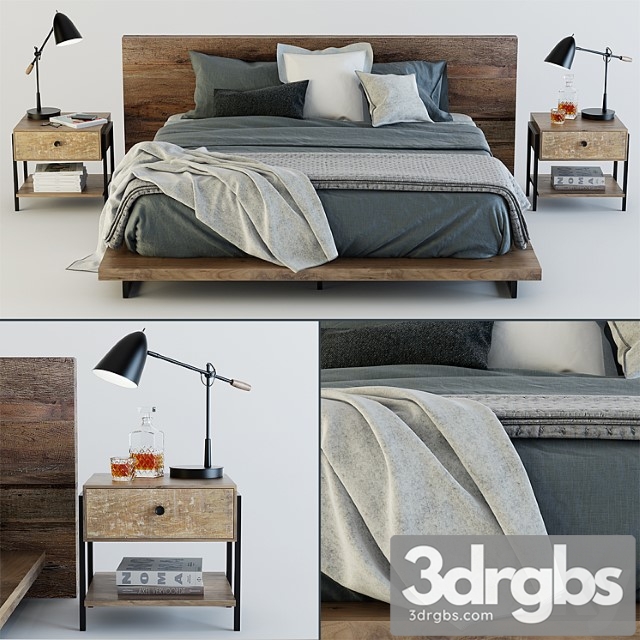 C&b atwood bedroom set 2