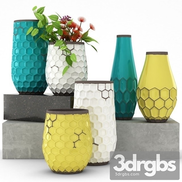 Flower Vase Set 4