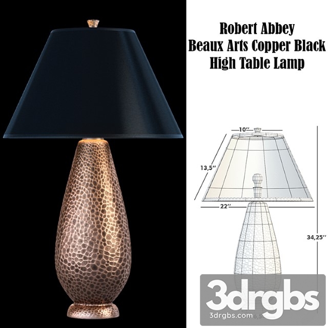 Beaux arts table lamp