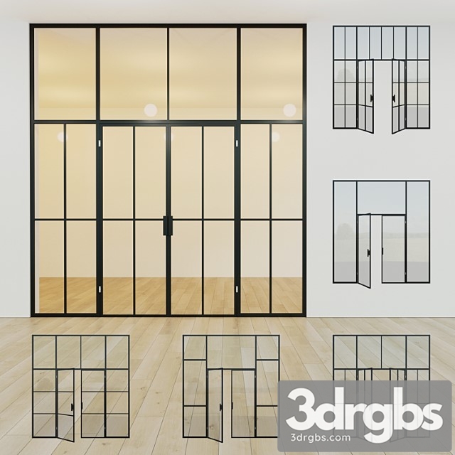 Glass Partition Door 14 1