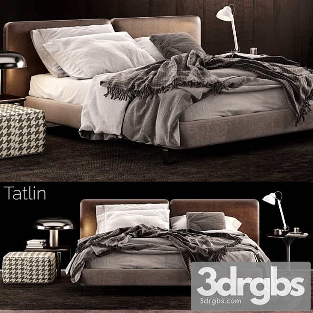 Minotti tatlin bed 2